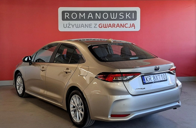 Toyota Corolla cena 102780 przebieg: 28950, rok produkcji 2022 z Kraków małe 529